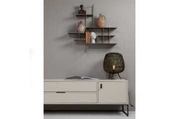 TV-enhet Silas - Damm, Borstat furu, 180 cm - Möbler - TV- & Mediamöbler - TV bänk & mediabänk