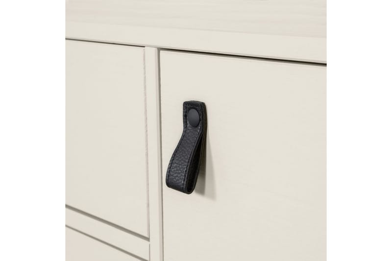 TV-enhet Silas - Damm, Borstat furu, 180 cm - Möbler - TV- & Mediamöbler - TV bänk & mediabänk