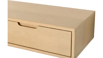 TV-hylla Torsen 110 cm - Vitpigmenterad ek - Möbler - TV- & Mediamöbler - TV-hylla