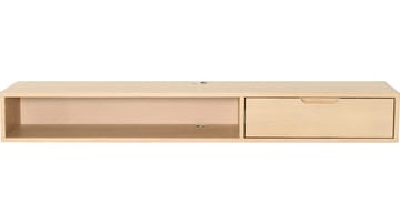 TV-hylla Torsen 135 cm - Vitpigmenterad ek - Möbler - TV- & Mediamöbler - TV-hylla