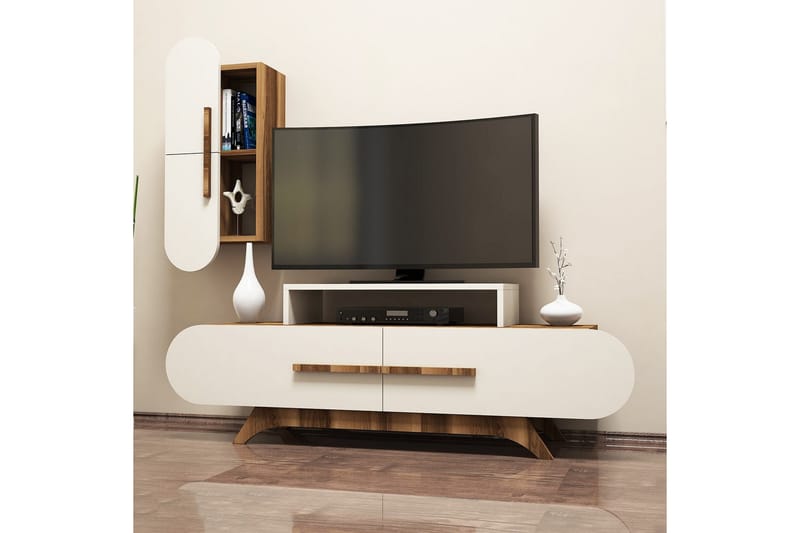 TV-Möbelset Amtorp 145 cm - Brun - TV-möbelset