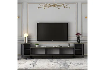 Imaj Tv-möbelset 180x35 cm Svart - Hanah Home - Möbler - TV- & Mediamöbler - TV-möbelset