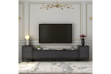Imaj Tv-möbelset 180x35 cm Svart - Hanah Home - Möbler - TV- & Mediamöbler - TV-möbelset