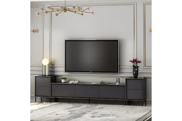 Imaj Tv-möbelset 180x35 cm Svart - Hanah Home - Möbler - TV- & Mediamöbler - TV-möbelset