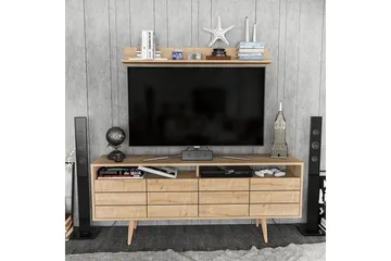 Andifli Tv-möbelset 160x64,5 cm - Blå - Möbler - TV- & Mediamöbler - TV-möbelset