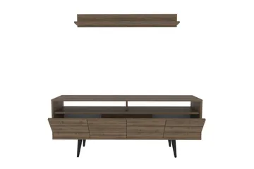 Andifli Tv-möbelset 160x64,5 cm - Brun - Möbler - TV- & Mediamöbler - TV-möbelset