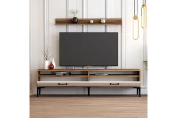 Andifli Tv-möbelset 180x47 cm - Brun - Möbler - TV- & Mediamöbler - TV-möbelset
