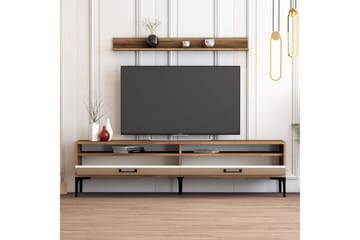 Andifli Tv-möbelset 180x47 cm - Brun - Möbler - TV- & Mediamöbler - TV-möbelset