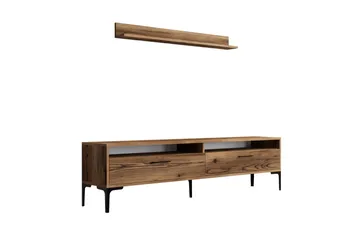 Andifli Tv-möbelset 180x47 cm - Brun - Möbler - TV- & Mediamöbler - TV-möbelset