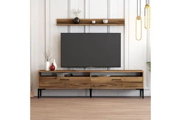 Andifli Tv-möbelset 180x47 cm - Brun - Möbler - TV- & Mediamöbler - TV-möbelset