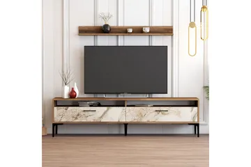 Andifli Tv-möbelset 180x47 cm - Brun - Möbler - TV- & Mediamöbler - TV-möbelset