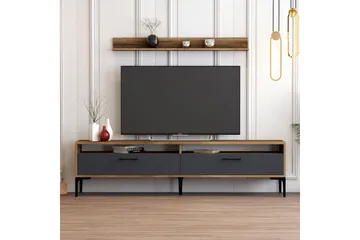 Andifli Tv-möbelset 180x47 cm - Brun - Möbler - TV- & Mediamöbler - TV-möbelset
