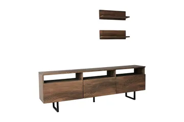 Andifli Tv-möbelset 50x15 cm - Brun - Möbler - TV- & Mediamöbler - TV-möbelset
