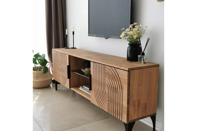 Andifli Tv-möbelset 50x15 cm - Brun - Möbler - TV- & Mediamöbler - TV-möbelset