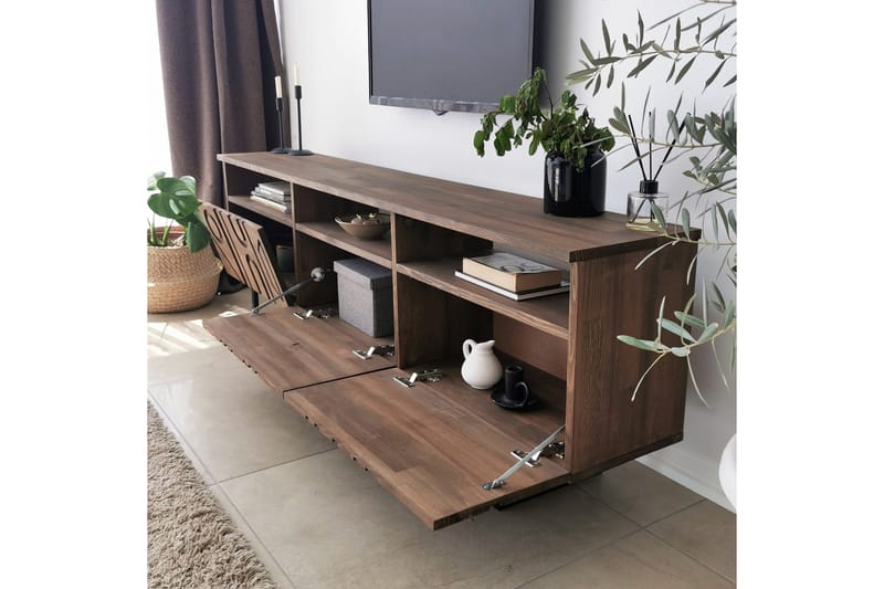 Andifli Tv-möbelset 50x15 cm - Brun - Möbler - TV- & Mediamöbler - TV-möbelset