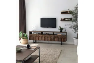 Andifli Tv-möbelset 50x15 cm - Brun - Möbler - TV- & Mediamöbler - TV-möbelset