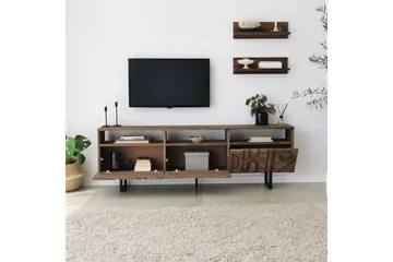 Andifli Tv-möbelset 50x15 cm - Brun - Möbler - TV- & Mediamöbler - TV-möbelset