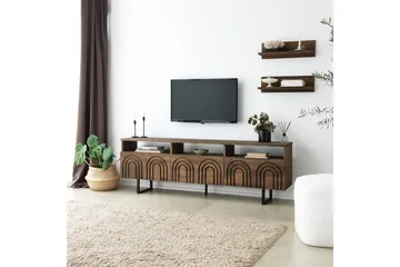 Andifli Tv-möbelset 50x15 cm - Brun - Möbler - TV- & Mediamöbler - TV-möbelset