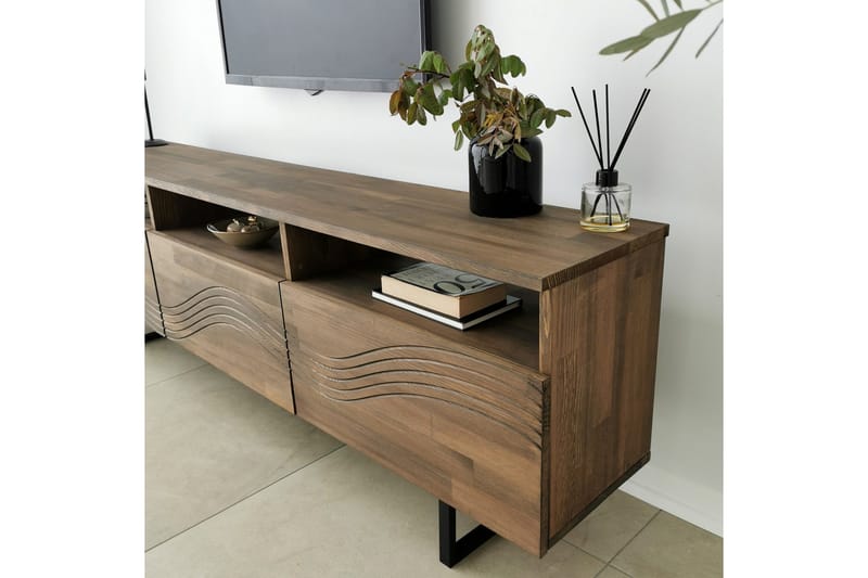 Andifli Tv-möbelset 50x15 cm - Brun - Möbler - TV- & Mediamöbler - TV-möbelset