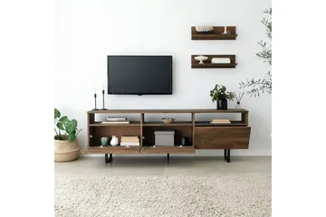 Andifli Tv-möbelset 50x15 cm - Brun - Möbler - TV- & Mediamöbler - TV-möbelset