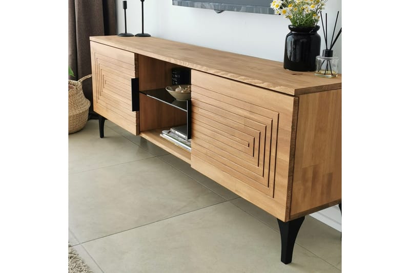 Andifli Tv-möbelset 50x15 cm - Brun - Möbler - TV- & Mediamöbler - TV-möbelset