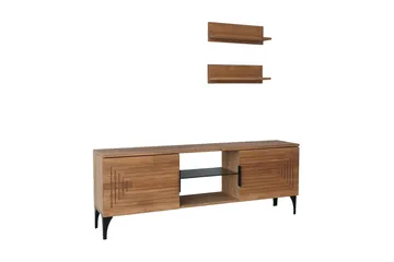 Andifli Tv-möbelset 50x15 cm - Brun - Möbler - TV- & Mediamöbler - TV-möbelset