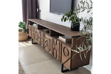 Andifli Tv-möbelset 50x15 cm - Brun - Möbler - TV- & Mediamöbler - TV-möbelset