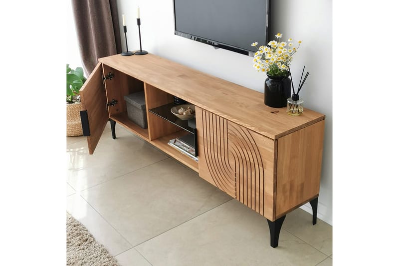 Andifli Tv-möbelset 50x15 cm - Brun - Möbler - TV- & Mediamöbler - TV-möbelset