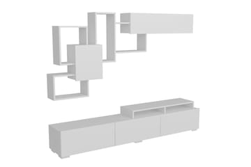 Decorotika Mediaförvaring - Vit - Möbler - TV- & Mediamöbler - TV-möbelset