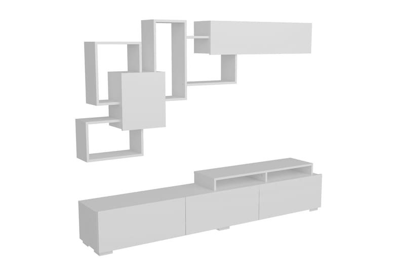 Decorotika Mediaförvaring - Vit - Möbler - TV- & Mediamöbler - TV-möbelset