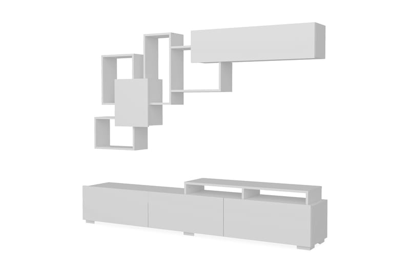 Decorotika Mediaförvaring - Vit - Möbler - TV- & Mediamöbler - TV-möbelset
