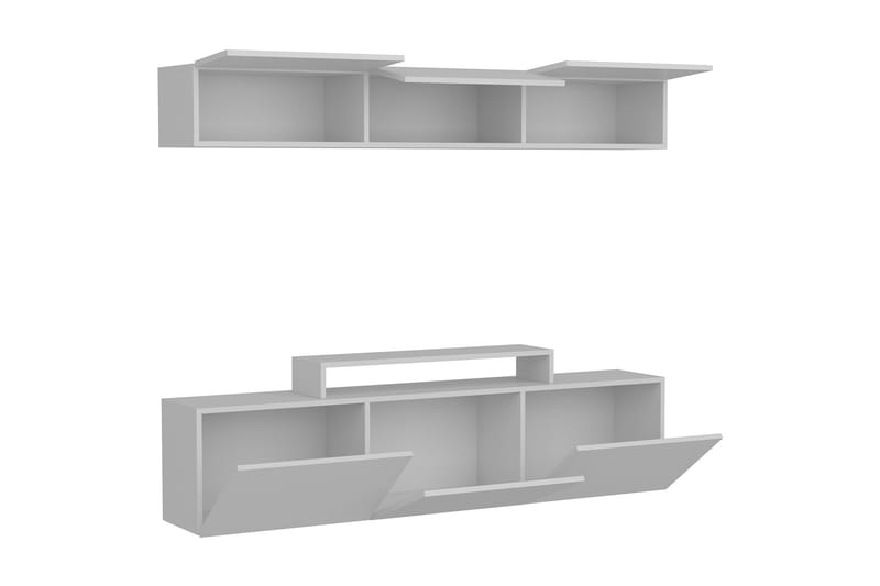 Decorotika Tv-bänk - Vit - Möbler - TV- & Mediamöbler - TV-möbelset