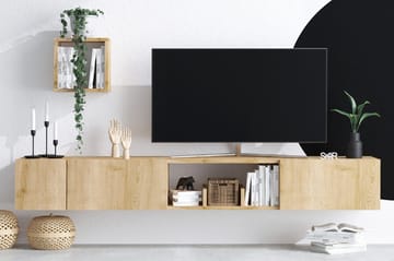 Desgrar Tv-möbelset 180x25 cm - Blå - Möbler - TV- & Mediamöbler - TV-möbelset