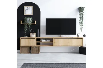 Desgrar Tv-möbelset 180x25 cm - Blå - Möbler - TV- & Mediamöbler - TV-möbelset