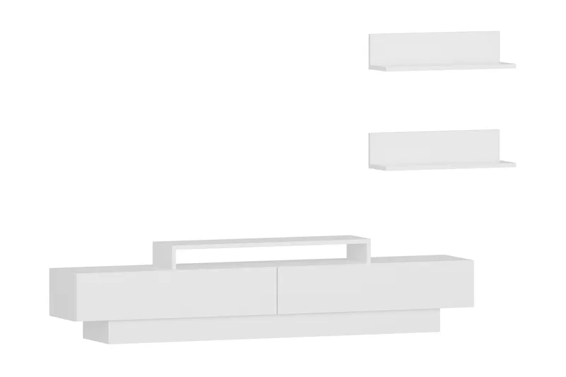 Hejde TV-Möbelset 180 cm - Vit - Möbler - TV- & Mediamöbler - TV-möbelset