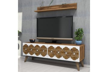 Hovdane TV-Möbelset 120 cm - Brun - Möbler - TV- & Mediamöbler - TV-möbelset