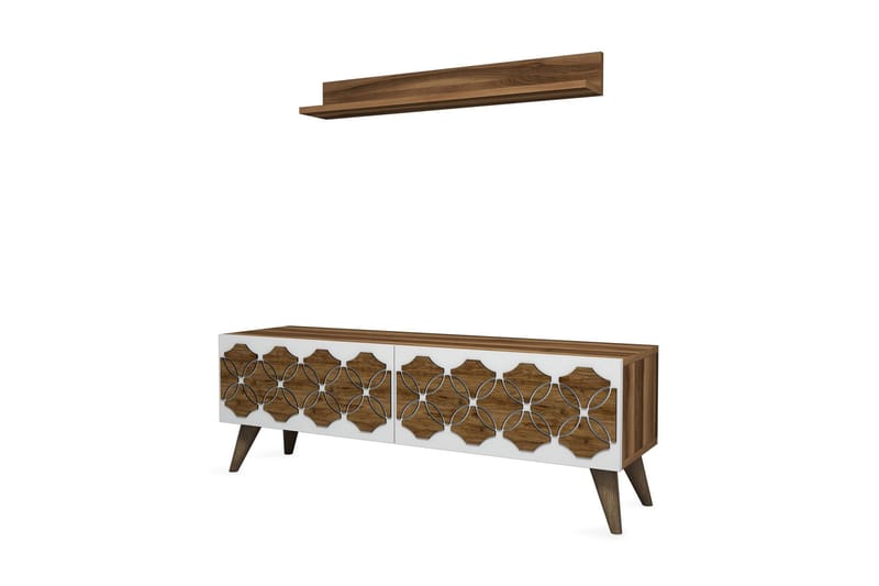 Hovdane TV-Möbelset 120 cm - Brun - Möbler - TV- & Mediamöbler - TV-möbelset