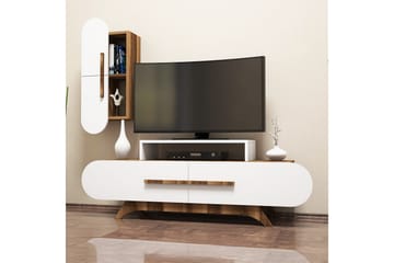 Hovdane TV-Möbelset 145 cm - Brun/Vit - Möbler - TV- & Mediamöbler - TV-möbelset