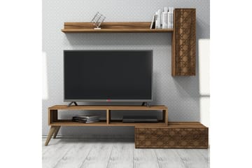 Hovdane TV-Möbelset 150 cm - Brun - Möbler - TV- & Mediamöbler - TV-möbelset