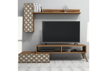 Hovdane TV-Möbelset 150 cm - Brun - Möbler - TV- & Mediamöbler - TV-möbelset