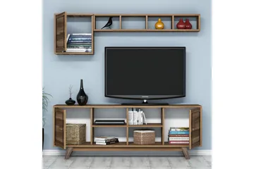 Hovdane TV-Möbelset 160 cm - Brun - Möbler - TV- & Mediamöbler - TV-möbelset