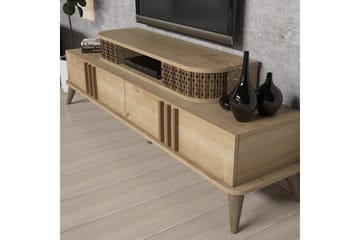 Hovdane TV-Möbelset 168 cm - Beige - Möbler - TV- & Mediamöbler - TV-möbelset