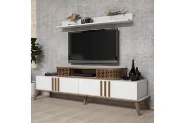 Hovdane TV-Möbelset 168 cm - Vit - Möbler - TV- & Mediamöbler - TV-möbelset