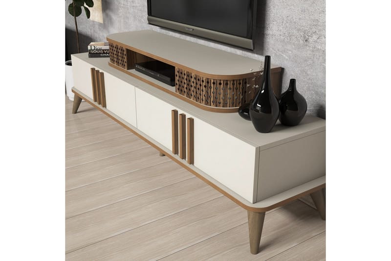 Hovdane TV-Möbelset 168 cm - Vit - Möbler - TV- & Mediamöbler - TV-möbelset
