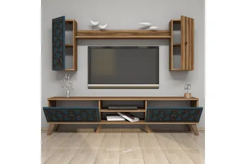 Hovdane TV-Möbelset 180 cm - Brun - Möbler - TV- & Mediamöbler - TV-möbelset