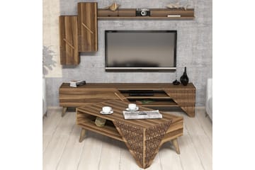 Hovdane TV-Möbelset 180 cm - Brun - Möbler - TV- & Mediamöbler - TV-möbelset