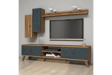 Hovdane TV-Möbelset 180 cm - Brun - Möbler - TV- & Mediamöbler - TV-möbelset