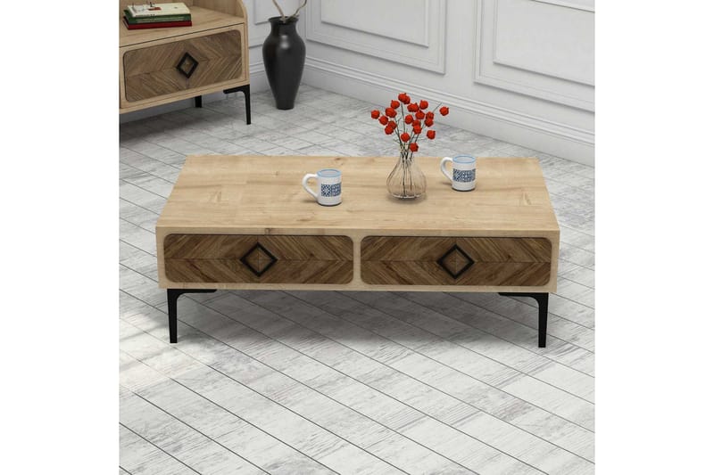 Hovdane TV-Möbelset 180 cm - Brun - Möbler - TV- & Mediamöbler - TV-möbelset