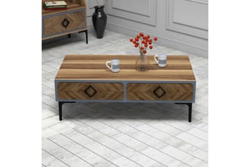 Hovdane TV-Möbelset 180 cm - Brun/Blå - Möbler - TV- & Mediamöbler - TV-möbelset