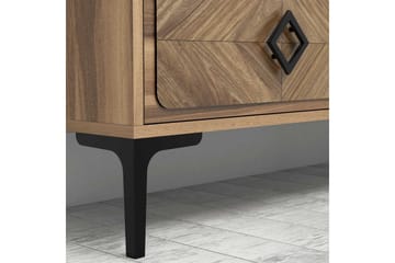 Hovdane TV-Möbelset 180 cm - Mörkbrun - Möbler - TV- & Mediamöbler - TV-möbelset
